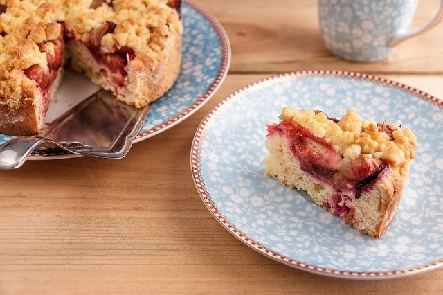 Cake Plum Cake Streusel Cake Bake