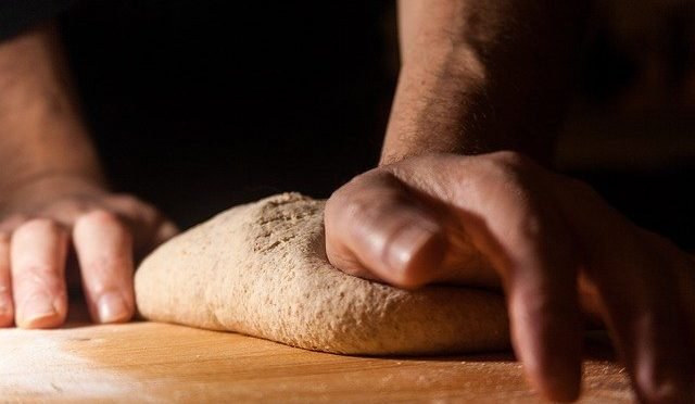 Flour Dough Knead Kitchen Food