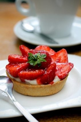 Strawberry Tart Coffee Strawberry